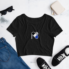 Load image into Gallery viewer, Limitless women’s Crop Tee
